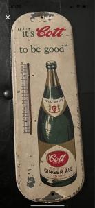 Colt Ginger Ale Vintage Advertising Thermometer