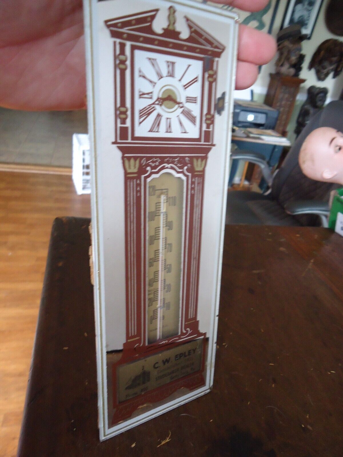 Gettysburg Studebaker Advertising Thermometer