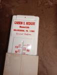 Vintage Carbon Heckert Advertising Metal Thermometer 14
