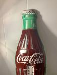 Coca-Cola Bottle Thermometer 16.5” Vintage Charm