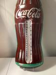 Coca-Cola Bottle Thermometer 16.5” Vintage Charm