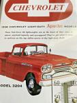 Chevrolet 1958 Truck Metal Thermometer - GM Licensed