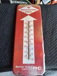 Royal Crown Cola Antique Thermometer 26"x10" Donasco