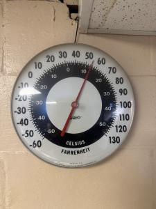 Vintage Ohio Advertising Thermometer - 12 Inch