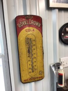 Royal Crown Cola Advertising Thermometer