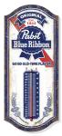Pabst Blue Ribbon Embossed Steel Thermometer