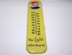 1955 Pepsi-Cola Thermometer Metal Sign, Vintage 27