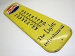 1955 Pepsi-Cola Thermometer Metal Sign, Vintage 27