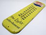 1955 Pepsi-Cola Thermometer Metal Sign, Vintage 27