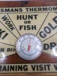 Funny Vintage Paul Bunyan Sportsman's Thermometer