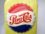 1955 Pepsi-Cola Thermometer Metal Sign, Vintage 27