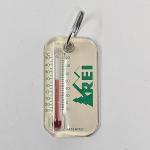 REI Vintage Key Ring Thermometer Keychain