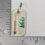 REI Vintage Key Ring Thermometer Keychain