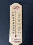 Antique Chevy SUV Store Wooden Thermometer