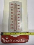 RC Royal Crown Cola Vintage Thermometer Soda Sign