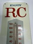 RC Royal Crown Cola Vintage Thermometer Soda Sign