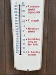 Vintage All West Cattle Ranch Thermometer
