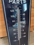 Vintage Chevrolet Parts Metal Thermometer Sign 18x5.5