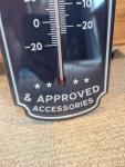 Vintage Chevrolet Parts Metal Thermometer Sign 18x5.5