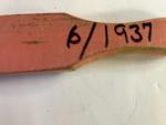 D'S Water Temp Vintage Wood Thermometer 1931