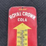Royal Crown Cola Vintage Advertising Thermometer