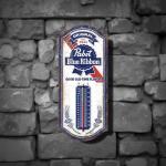 Pabst Blue Ribbon Vintage Decorative Thermometer