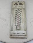 Lot of 6 Vintage Advertising Thermometers