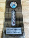 Chevrolet Glass Mirror Thermometer - Homer City