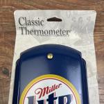 Vintage Miller Lite Beer Advertising Thermometer 17"x5