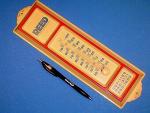 Vintage Reed Chevrolet Elizabethtown Metal Thermometer