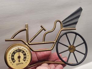 Vintage Auto Wire Sculpture Thermometer - Thermocord