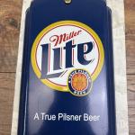 Vintage Miller Lite Beer Advertising Thermometer 17"x5