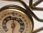 Vintage Auto Wire Sculpture Thermometer - Thermocord