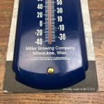 Vintage Miller Lite Beer Advertising Thermometer 17"x5