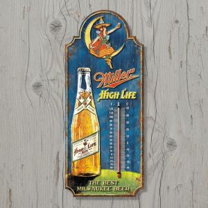 Miller High Life Beer Thermometer - Vintage Style