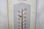 Royal Crown RC Cola Metal Advertising Thermometer 10"x26
