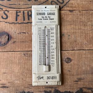 1970s Seward Garage Advertising Thermometer