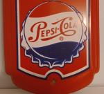1980s Pepsi Cola Advertising Thermometer Sign