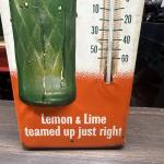 Vintage Teem Soda Tin Wall Thermometer