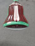 Vintage Coca-Cola Bottle Thermometer Sign, 16
