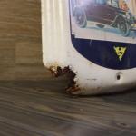 Packard Motor Cars Vintage Metal Thermometer Sign