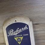 Packard Motor Cars Vintage Metal Thermometer Sign