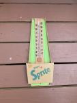 Vintage Sprite Wall Thermometer Soda Advertising Sign