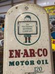 Rare Vintage EN-AR-CO Metal Thermometer Sign