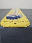 1957 Pepsi Cola Embossed Thermometer, 27 Inch