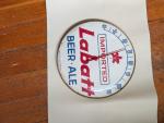 Labatt Beer-Ale Vintage Advertising Thermometer