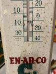 Rare Vintage EN-AR-CO Metal Thermometer Sign