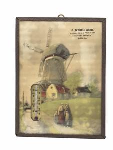 F. Terrell Akins Vintage Automobile Thermometer