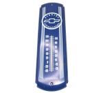 Chevrolet Vintage Blue and White Advertising Thermometer