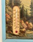 San Jose Boiler Works Vintage Advertising Thermometer